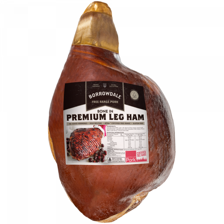 PORK HAM SMOKED B/IN 25 LB 3/CS Horizons Supplies