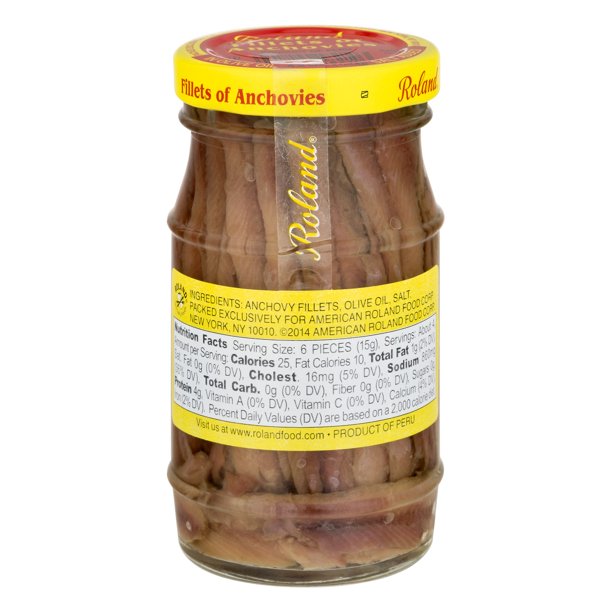FISH ANCHOVY IN VINEGAR 4.2 OZ Horizons Supplies