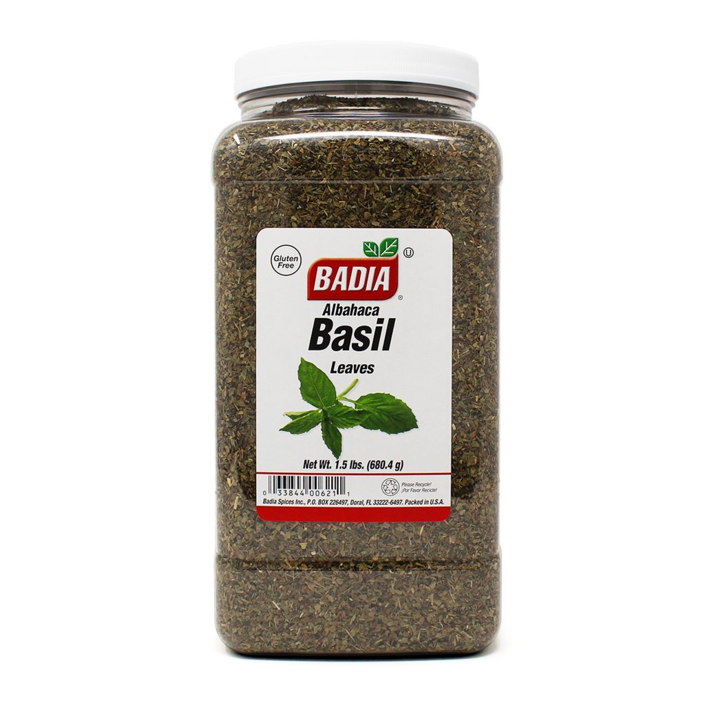 Spice Badia Basil Leaf 24 Oz Horizons Supplies