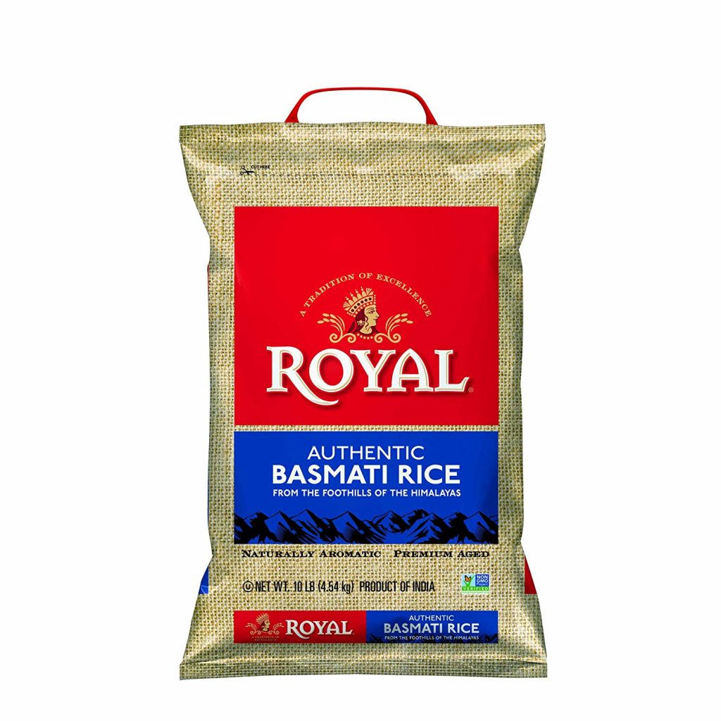RICE BASMATI 10# – Horizons Supplies