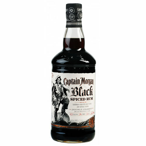 LIQUOR RUM CAPTAIN MORGAN BLACK SPICE 1L Horizons Supplies