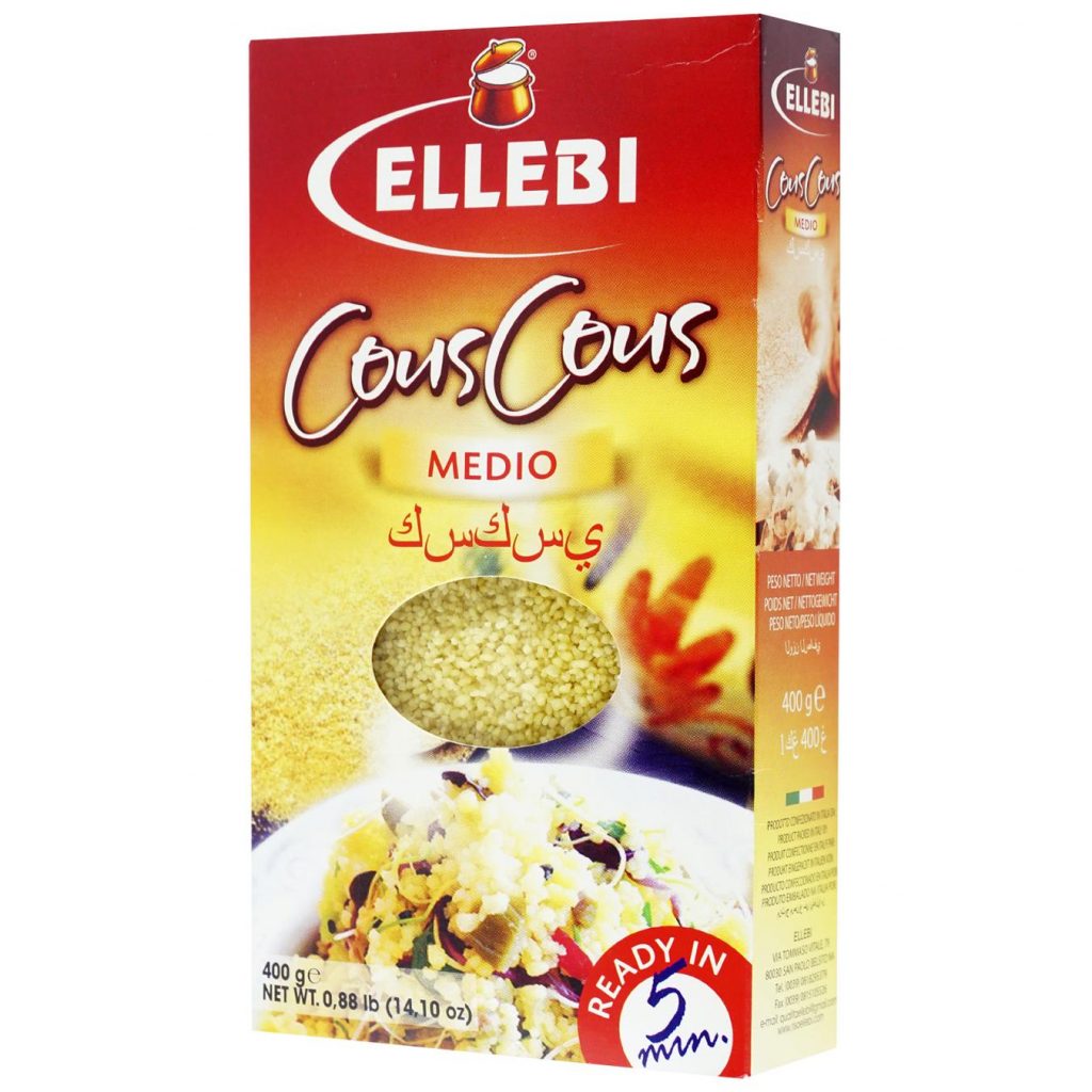 GRAIN COUSCOUS MEDIUM 20/400 GM MY Horizons Supplies